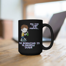 Load image into Gallery viewer, Not a Morning Person black mug 15oz
