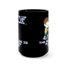 Load image into Gallery viewer, Not a Morning Person black mug 15oz
